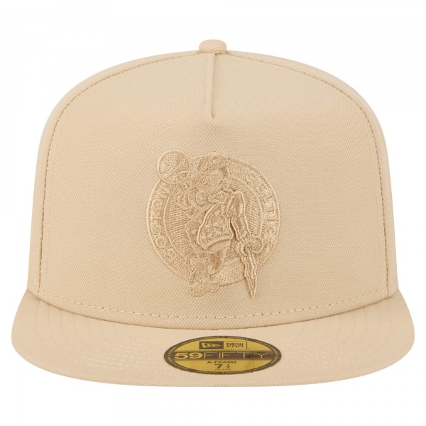 Бейсболка Boston Celtics New Era Khaki Color Pack A-Frame 59FIFTY