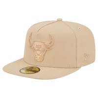 Бейсболка Chicago Bulls New Era Khaki Color Pack A-Frame 59FIFTY