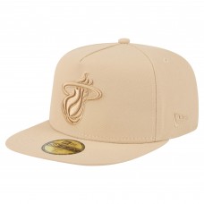 Бейсболка Miami Heat New Era Khaki Color Pack A-Frame 59FIFTY