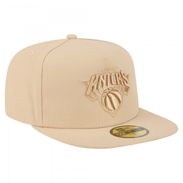Бейсболка New York Knicks New Era Khaki Color Pack A-Frame 59FIFTY