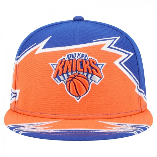 Бейсболка New York Knicks New Era Blue/Orange Break 59FIFTY