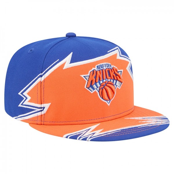Бейсболка New York Knicks New Era Blue/Orange Break 59FIFTY