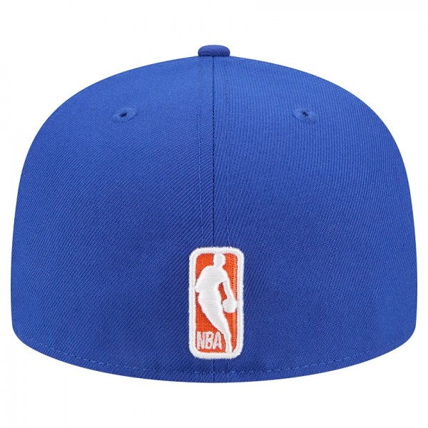 Бейсболка New York Knicks New Era Blue/Orange Break 59FIFTY