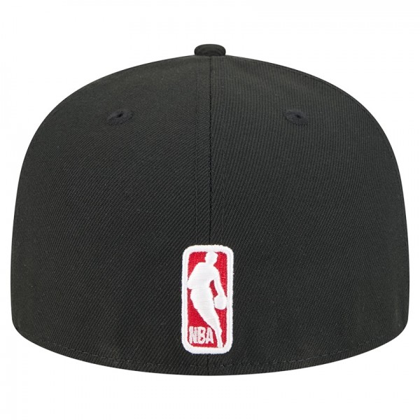 Бейсболка Chicago Bulls New Era Black/Red Break 59FIFTY