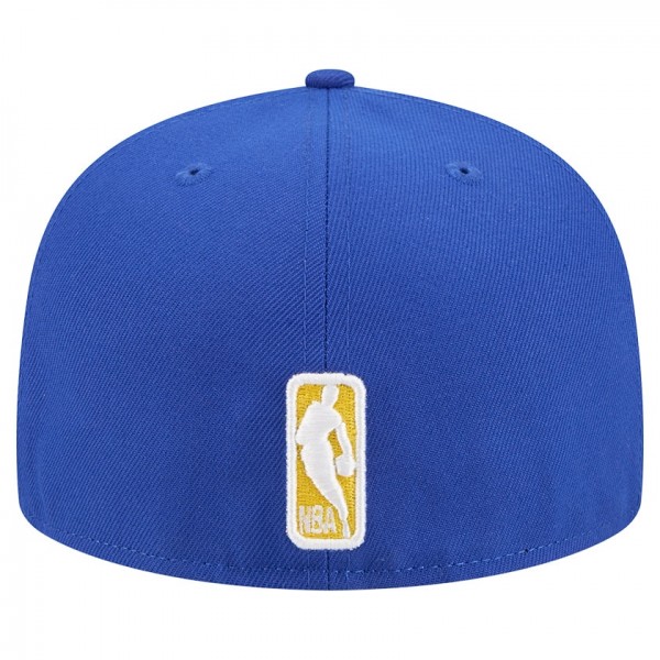 Бейсболка Golden State Warriors New Era Royal/Gold Break 59FIFTY