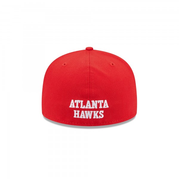 Бейсболка Atlanta Hawks New Era Red Deceptor 59FIFTY