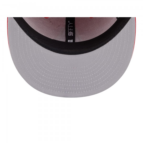 Бейсболка Atlanta Hawks New Era Red Deceptor 59FIFTY