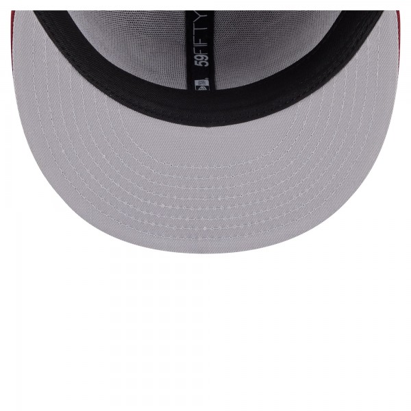 Бейсболка Cleveland Cavaliers New Era Wine Deceptor 59FIFTY