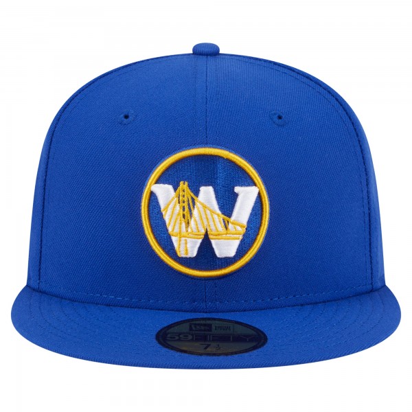Бейсболка Golden State Warriors New Era Royal Deceptor 59FIFTY