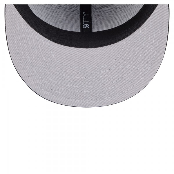 Бейсболка Miami Heat New Era Black Deceptor 59FIFTY