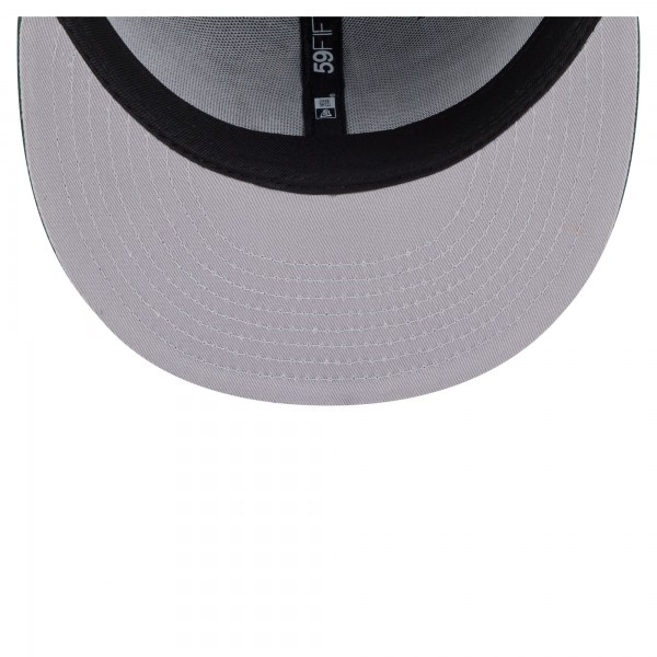 Бейсболка Milwaukee Bucks New Era Hunter Green Deceptor 59FIFTY