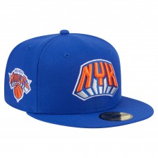 Бейсболка New York Knicks New Era Blue Deceptor 59FIFTY