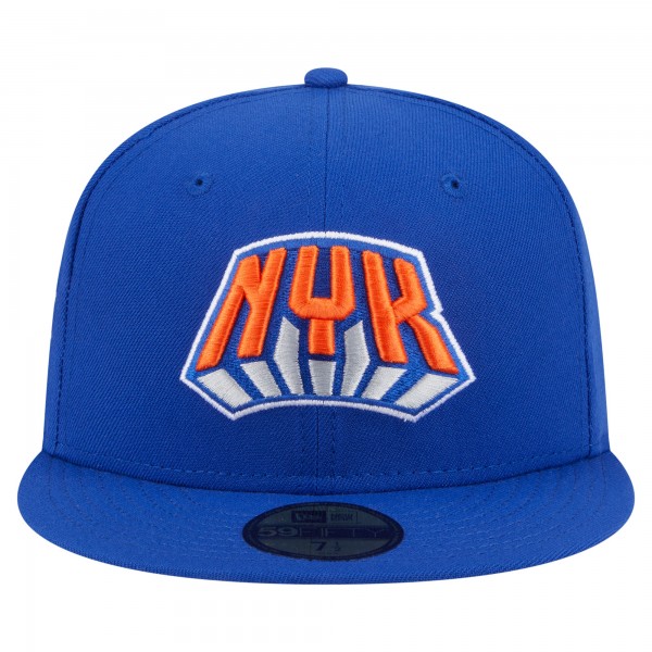 Бейсболка New York Knicks New Era Blue Deceptor 59FIFTY