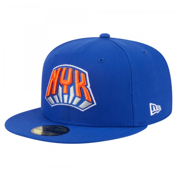 Бейсболка New York Knicks New Era Blue Deceptor 59FIFTY