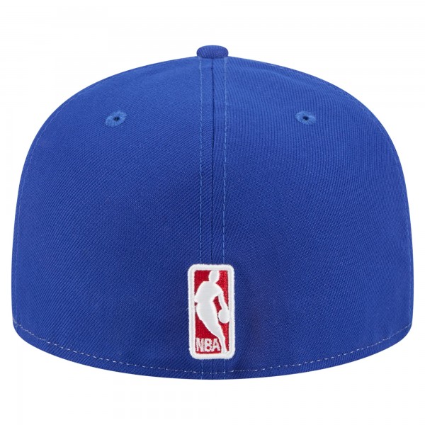 Бейсболка Philadelphia 76ers New Era White/Royal Repeat 59Fifty