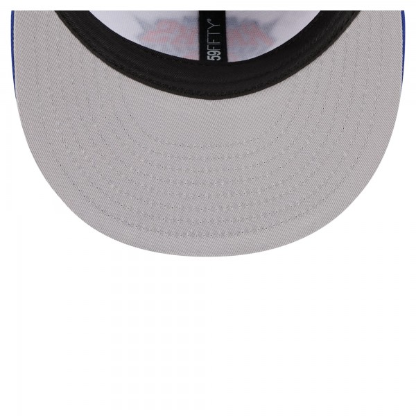 Бейсболка New York Knicks New Era White/Blue Repeat 59Fifty