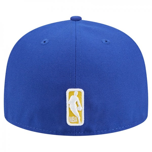 Бейсболка Golden State Warriors New Era Royal Tri-Hit 59Fifty