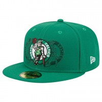 Бейсболка Boston Celtics New Era Kelly Green Tri-Hit 59Fifty