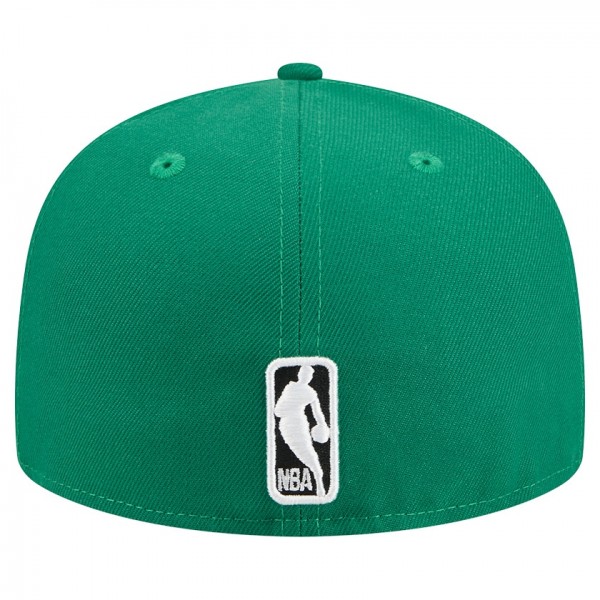 Бейсболка Boston Celtics New Era Kelly Green Tri-Hit 59Fifty