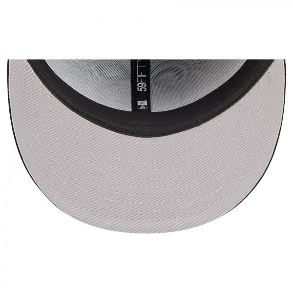 Бейсболка Brooklyn Nets New Era Black Tri-Hit 59Fifty