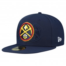 Бейсболка Denver Nuggets New Era Navy Tri-Hit 59Fifty