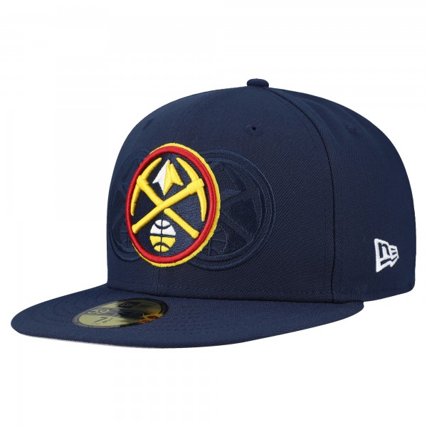Бейсболка Denver Nuggets New Era Navy Tri-Hit 59Fifty