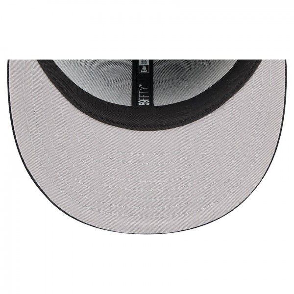 Бейсболка Miami Heat New Era Black Tri-Hit 59Fifty