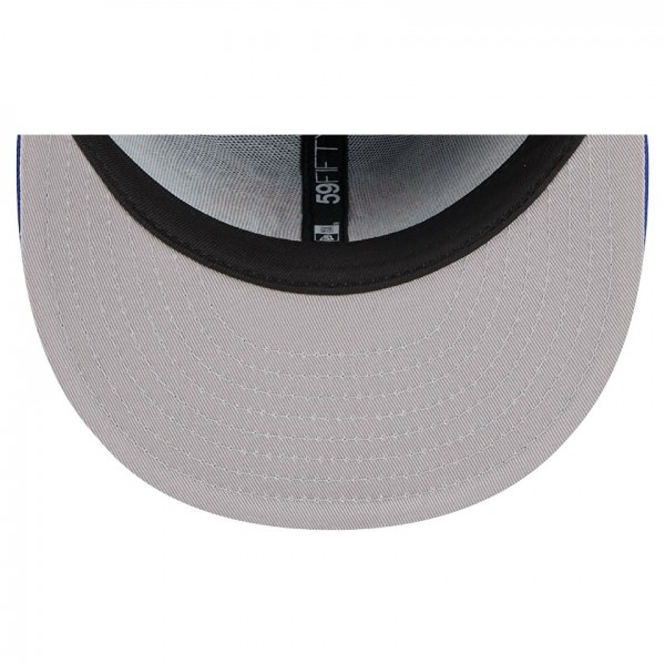 Бейсболка New York Knicks New Era Blue Tri-Hit 59Fifty