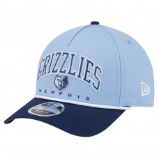 Бейсболка Memphis Grizzlies New Era Light Blue Bold Arch COOLERA 9FORTY A-Frame M-Crown