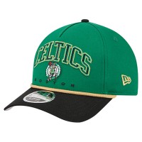 Бейсболка Boston Celtics New Era Kelly Green Bold Arch COOLERA 9FORTY A-Frame M-Crown
