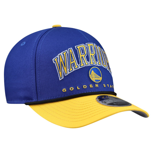Бейсболка Golden State Warriors New Era Royal Bold Arch COOLERA 9FORTY A-Frame M-Crown
