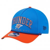 Бейсболка Oklahoma City Thunder New Era Blue Bold Arch COOLERA 9FORTY A-Frame M-Crown