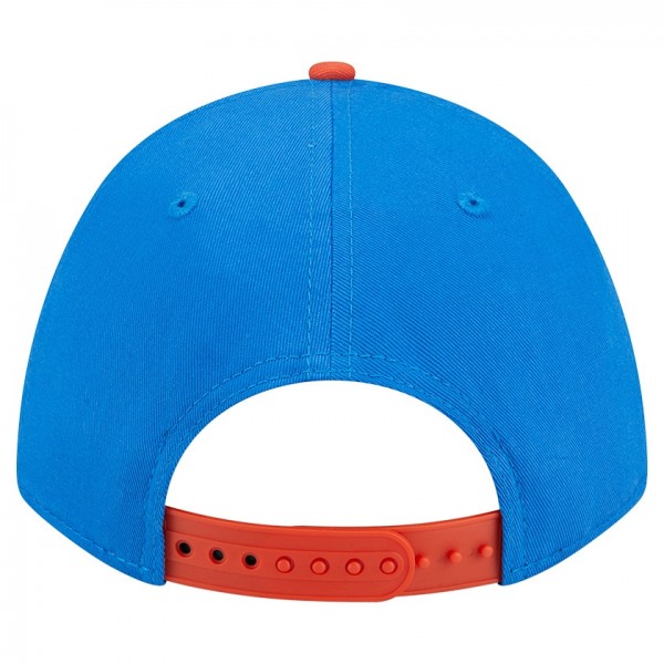 Бейсболка Oklahoma City Thunder New Era Blue Bold Arch COOLERA 9FORTY A-Frame M-Crown