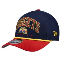Бейсболка Denver Nuggets New Era Navy Bold Arch COOLERA 9FORTY A-Frame M-Crown