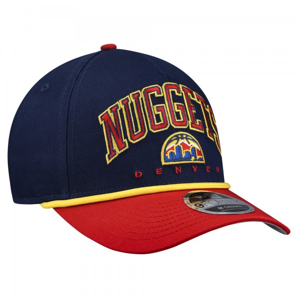 Бейсболка Denver Nuggets New Era Navy Bold Arch COOLERA 9FORTY A-Frame M-Crown