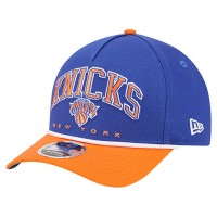 Бейсболка New York Knicks New Era Blue Bold Arch COOLERA 9FORTY A-Frame M-Crown