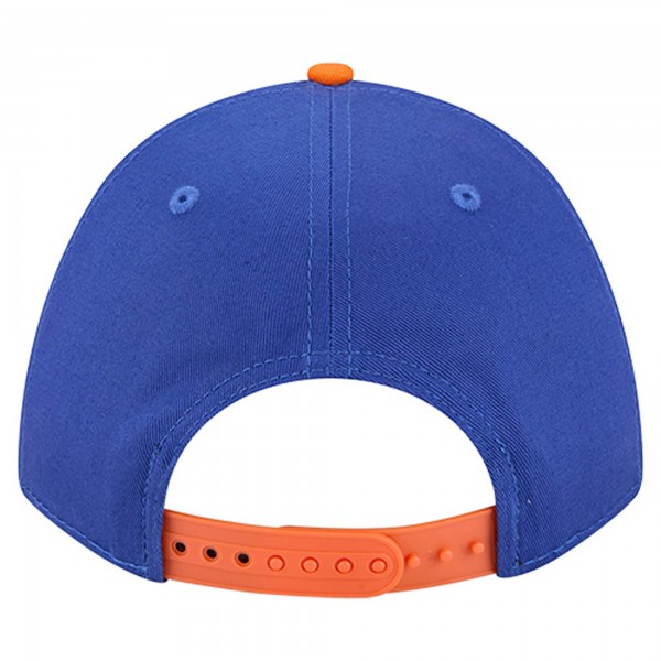 Бейсболка New York Knicks New Era Blue Bold Arch COOLERA 9FORTY A-Frame M-Crown