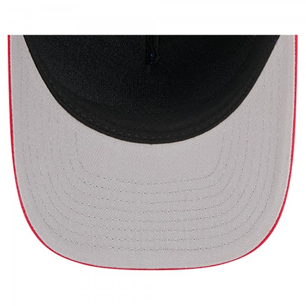 Бейсболка Philadelphia 76ers New Era Royal Bold Arch COOLERA 9FORTY A-Frame M-Crown