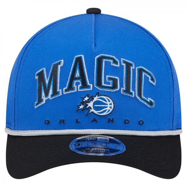 Бейсболка Orlando Magic New Era Blue Bold Arch COOLERA 9FORTY A-Frame M-Crown