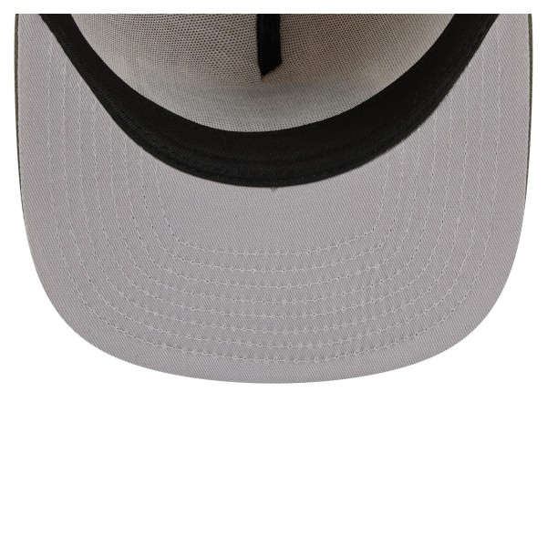 Бейсболка Los Angeles Lakers New Era Khaki/Olive Color Pack Two-Tone A-Frame 9FIFTY Snapback