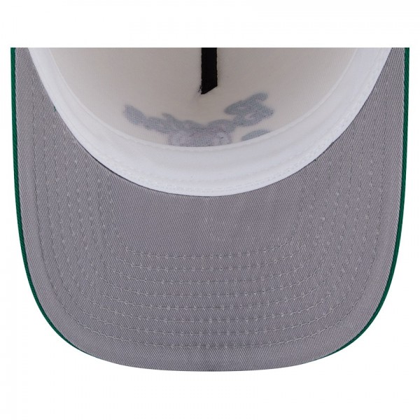 Бейсболка Boston Celtics New Era Cream/Kelly Green Chainstitch 9FIFTY A-Frame Snapback