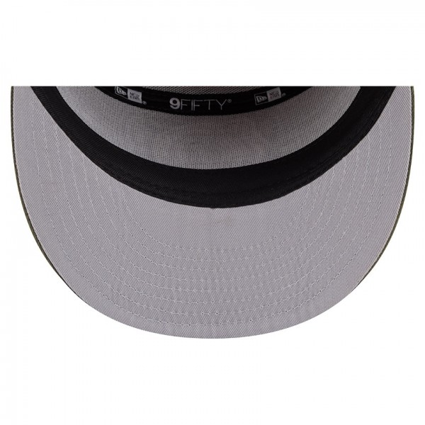 Бейсболка Boston Celtics New Era Olive/Burnt Orange Two-Tone Color Pack Split Panel 9FIFTY