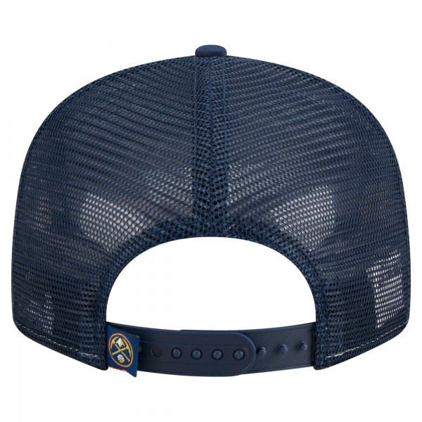 Бейсболка Denver Nuggets New Era Red/Navy Outdoor Split Panel 9FIFTY Snapback