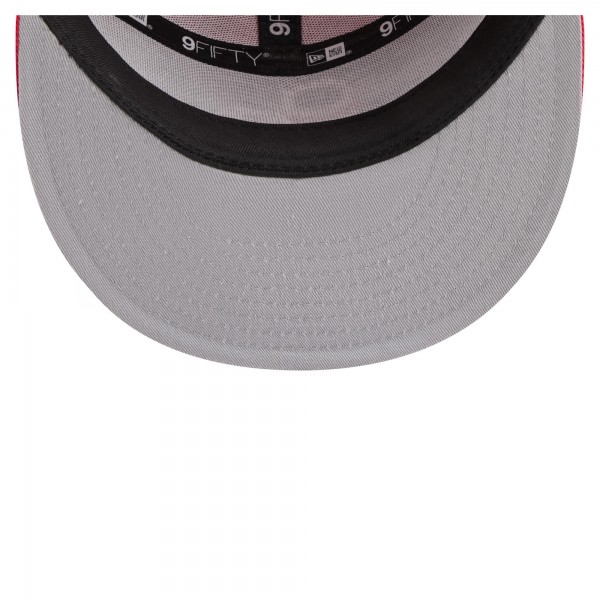 Бейсболка Philadelphia 76ers New Era Royal/Red Outdoor Split Panel 9FIFTY Snapback
