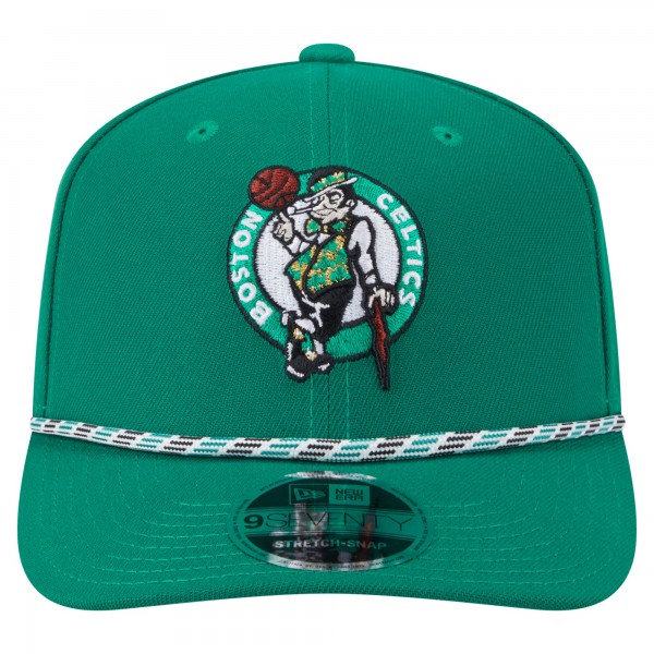 Бейсболка Boston Celtics New Era Kelly Green Rope 9SEVENTY
