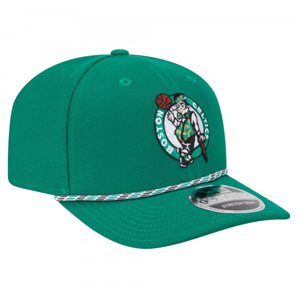 Бейсболка Boston Celtics New Era Kelly Green Rope 9SEVENTY