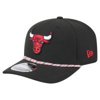Бейсболка Chicago Bulls New Era Black Rope 9SEVENTY