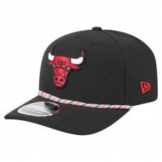Бейсболка Chicago Bulls New Era Black Rope 9SEVENTY