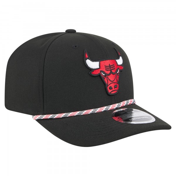 Бейсболка Chicago Bulls New Era Black Rope 9SEVENTY