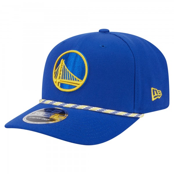 Бейсболка Golden State Warriors New Era Blue Rope 9SEVENTY